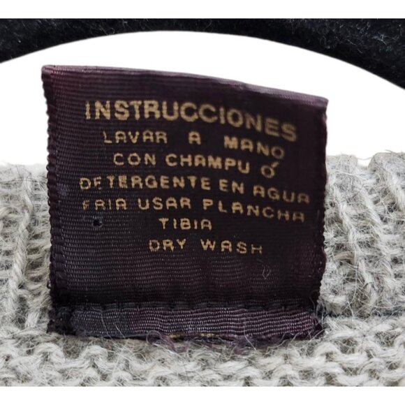 Alpaca jumper for Women Peruvian alpaca sweater knitted jumper warm wint… - Picture 7 of 15